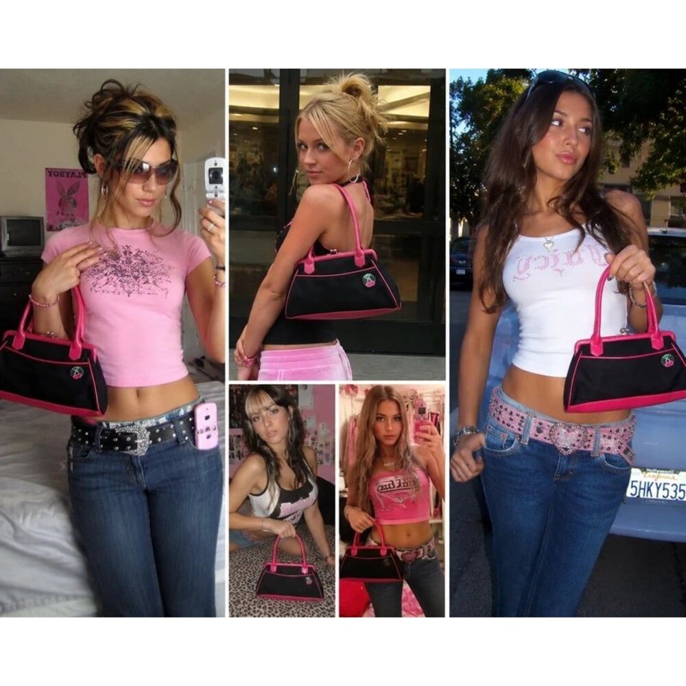 Y2K revival kisslock bag
